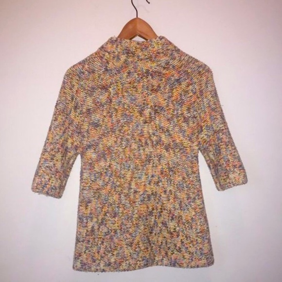 David Brooks Multicolored 3/4 Sleeve Cardigan - Picture 3 of 12